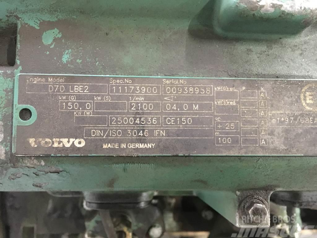 Volvo D7D LBE2 FOR PARTS Motory