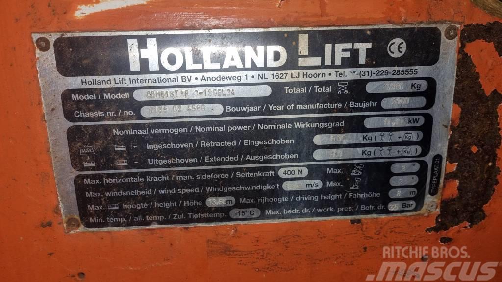 Holland Lift Q 135 EL 24 Nožnicové zdvíhacie plošiny