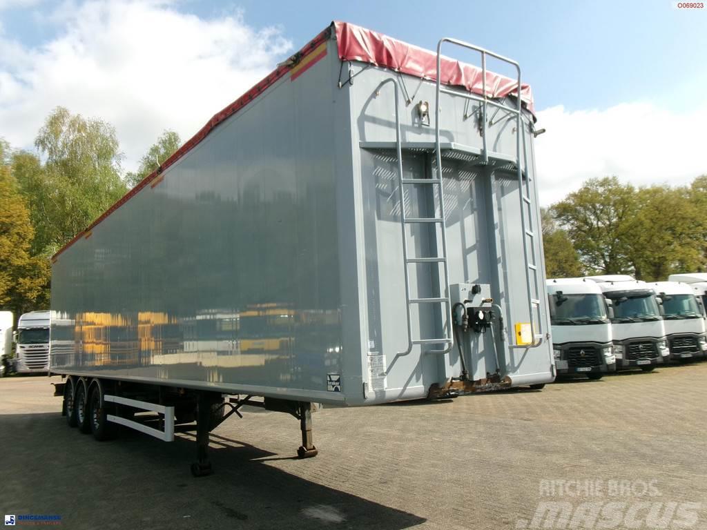 Kraker Walking floor trailer alu 90 m3 CF-200 Valníkové návesy/Návesy sa sklápacím bočnicami