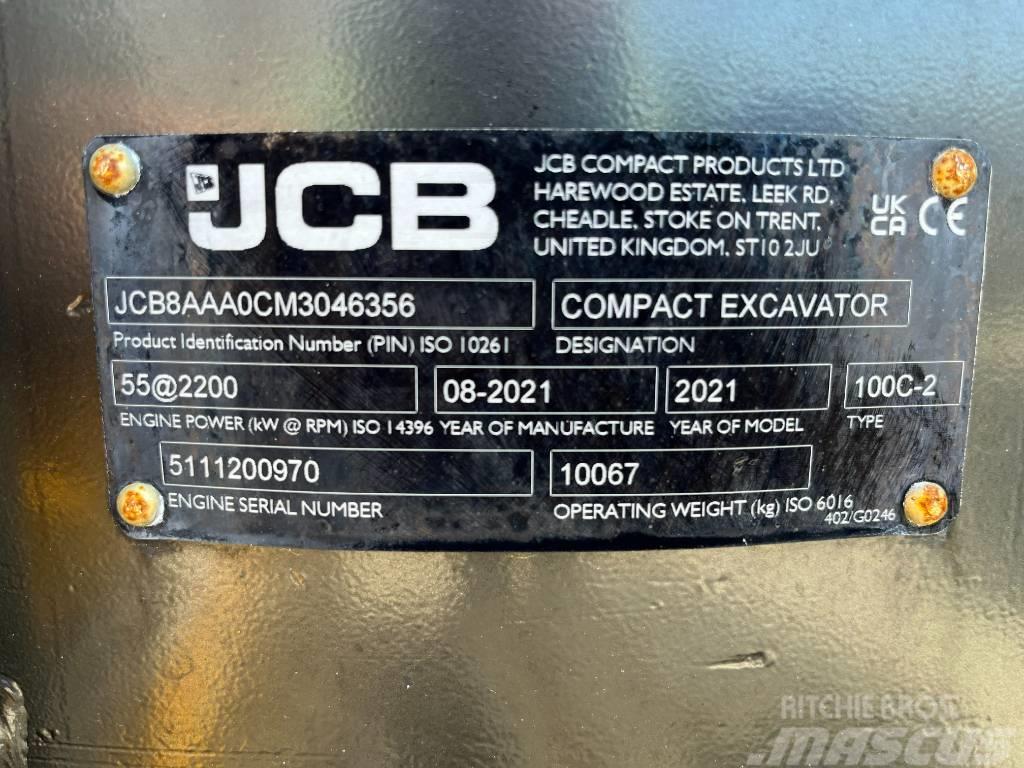 JCB 100 C Midi rýpadlá 7 t - 12 t