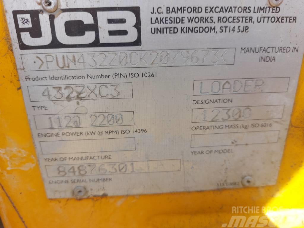 JCB 432 ZX Kolesové nakladače