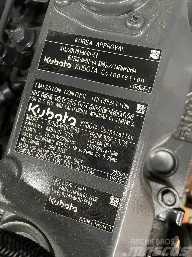 Kubota D1703 Motory