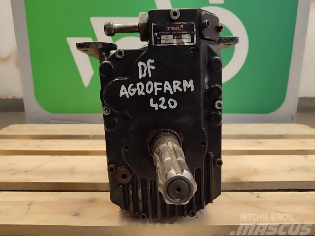 Deutz-Fahr Sauter PTO gearbox,  AGROFARM 420 shaft Prevodovka