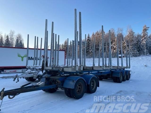 Wilma Puutavaraperävaunu 10.5m rungolla Prívesy na prepravu dreva