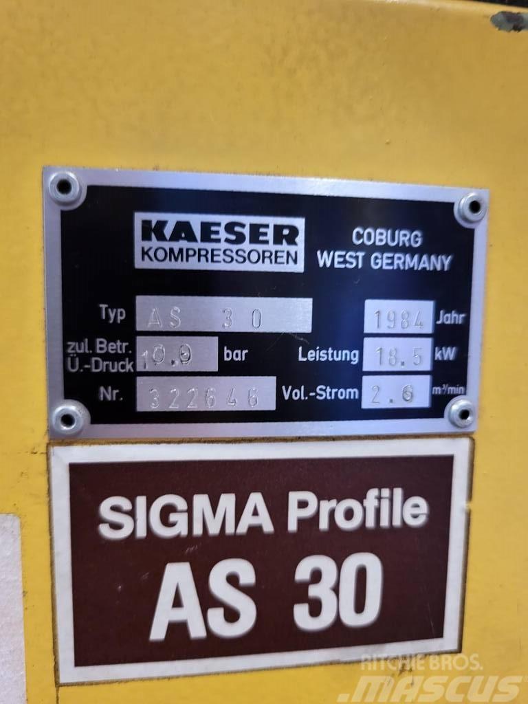 Kaeser AS 30 10 Bar 18,5 kW Kompresory