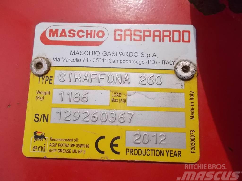 Maschio Giraffona 260 Žacie stroje
