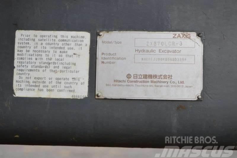 Hitachi ZX870 Mini rýpadlá < 7t