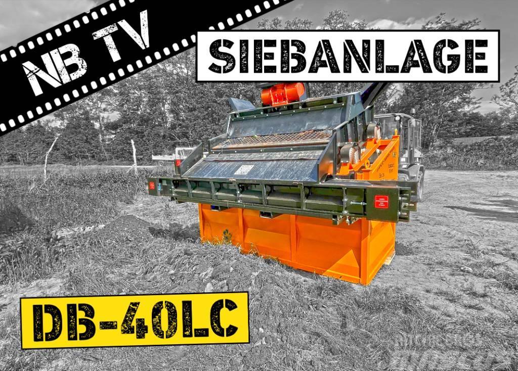 DB Engineering DB-40LC Siebanlage | Flachdecksieb | Siebbox Triedičky