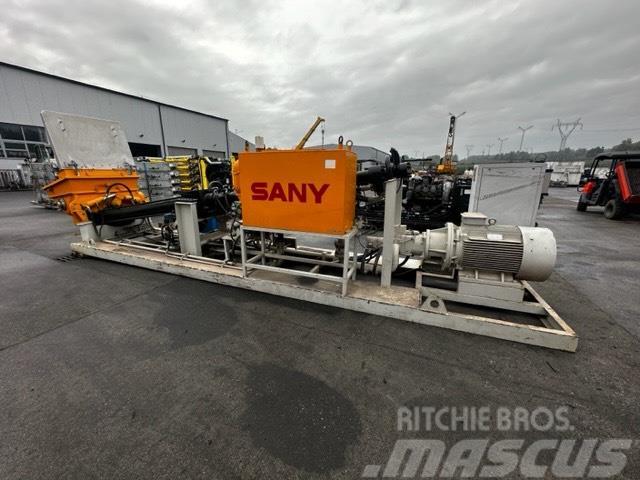 Sany Concrete Pump STATIONAR ELECTRIC 90 KW Nákladné autá s čerpadlami betónu
