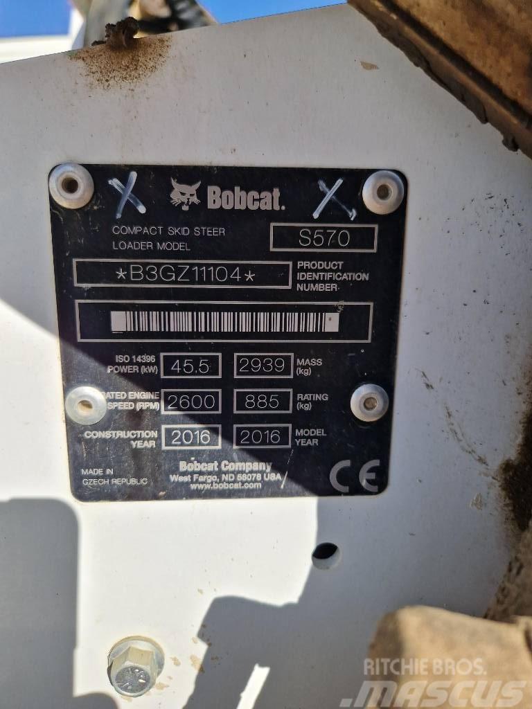 Bobcat S 570 Šmykom riadené nakladače