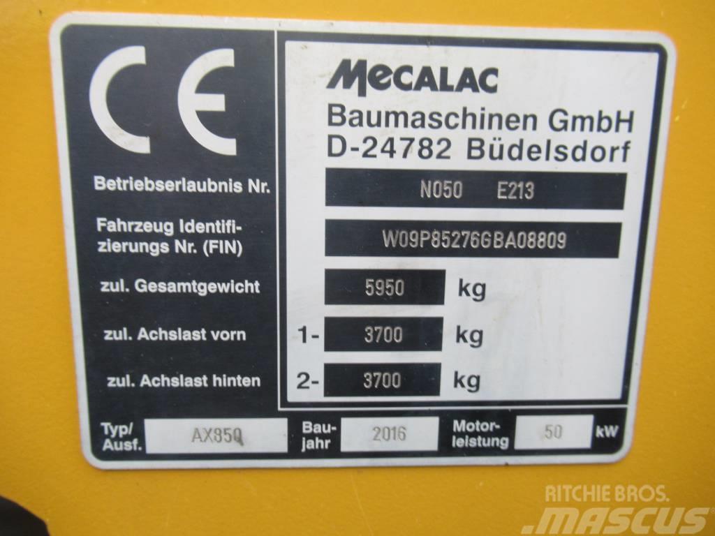 Mecalac AX 850 35KM/H Kolesové nakladače
