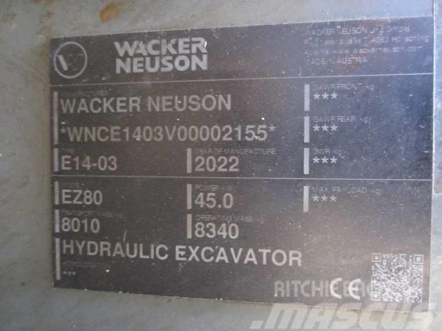Wacker Neuson EZ 80 Midi rýpadlá 7 t - 12 t