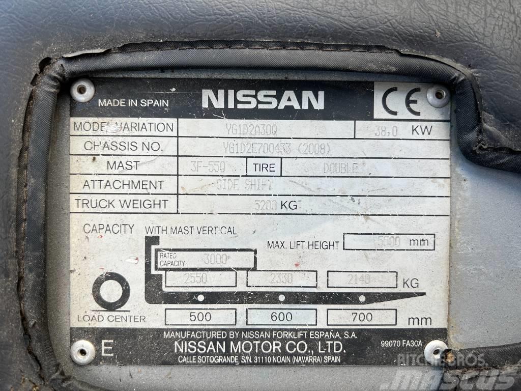 Nissan DX 30 Dieselové vozíky