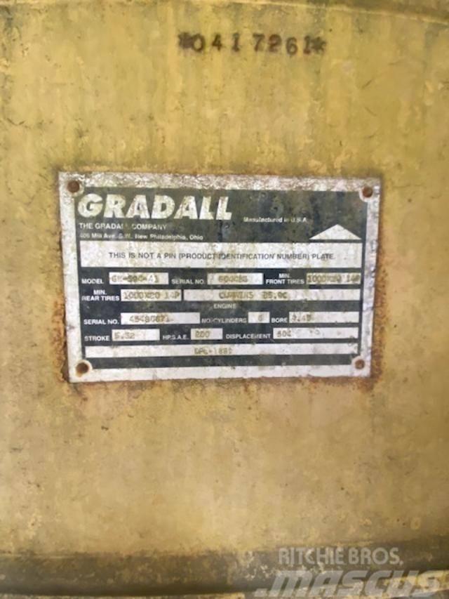 Gradall XL 4100 Kolesové rýpadlá