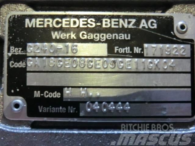  Getriebe / transmisson G240 Diely a zariadenia žeriavov