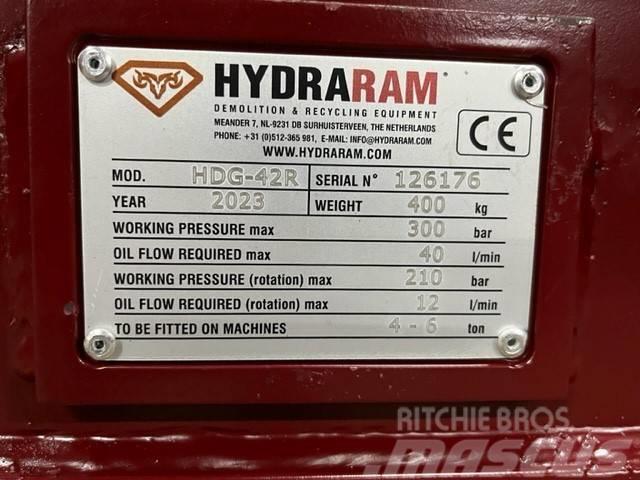 Hydraram HDG-42R | CW10 | 4.5 ~ 7.5 Ton | Sorteergrijper Drapáky
