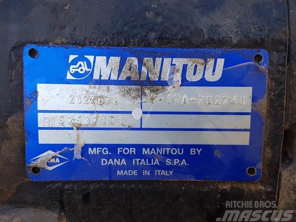 Manitou MLT1040-52537101-Spicer Dana 212/B72-Axle/Achse/As Nápravy