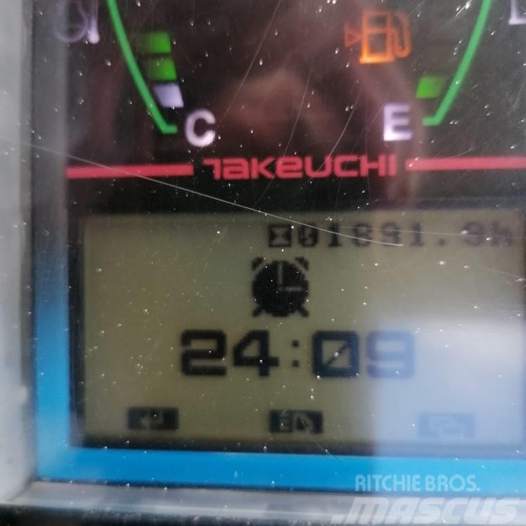 Takeuchi TB216 Mini rýpadlá < 7t