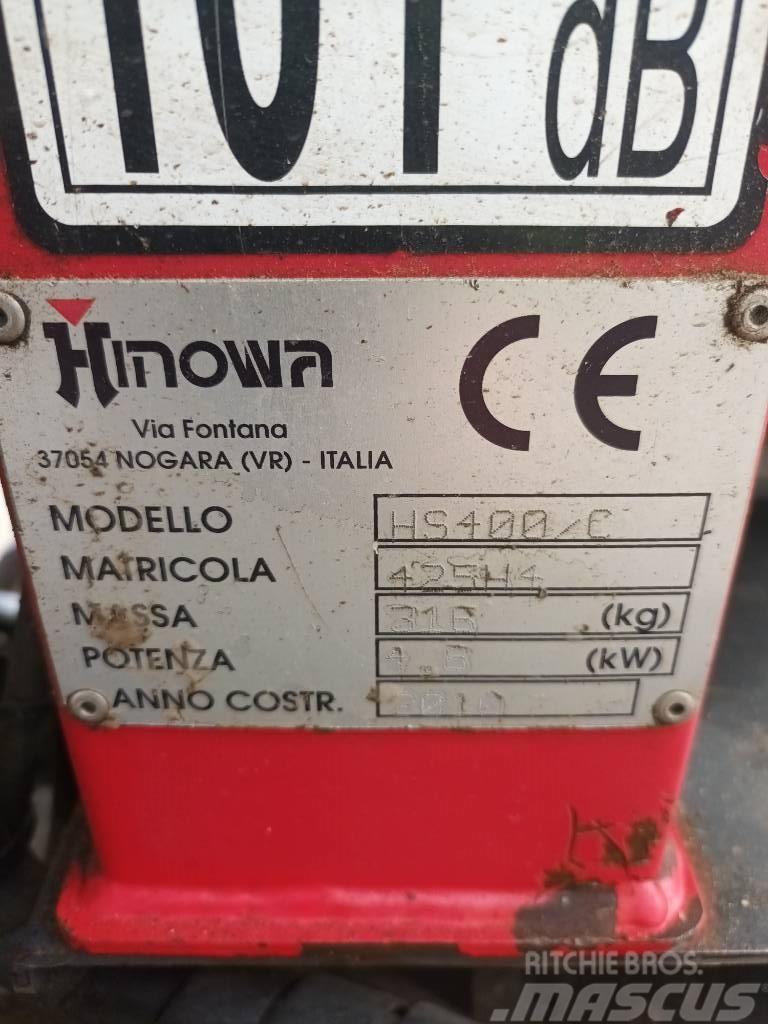 Hinowa HS 1100 ja HS400 minidumpperi Pásové sklápače