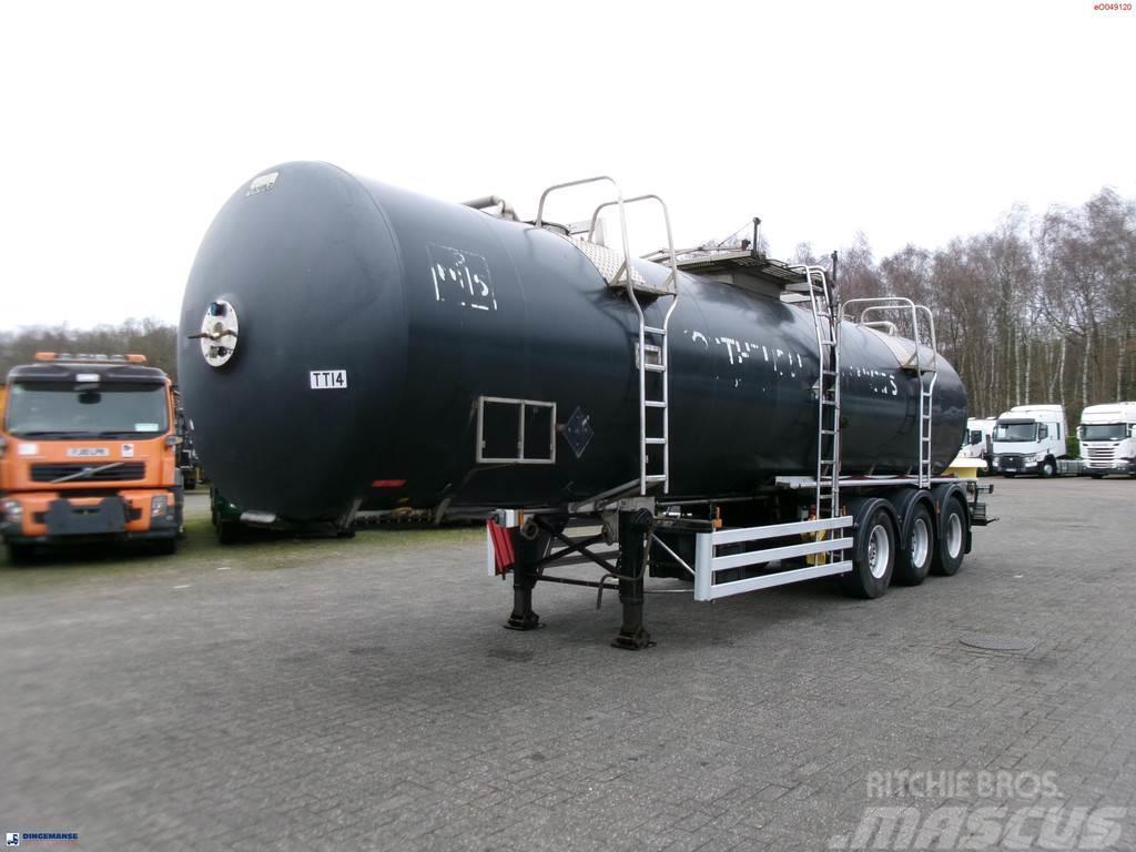Magyar Chemical tank inox 37.4 m3 / 1 comp / ADR 30/11/20 Cisternové návesy