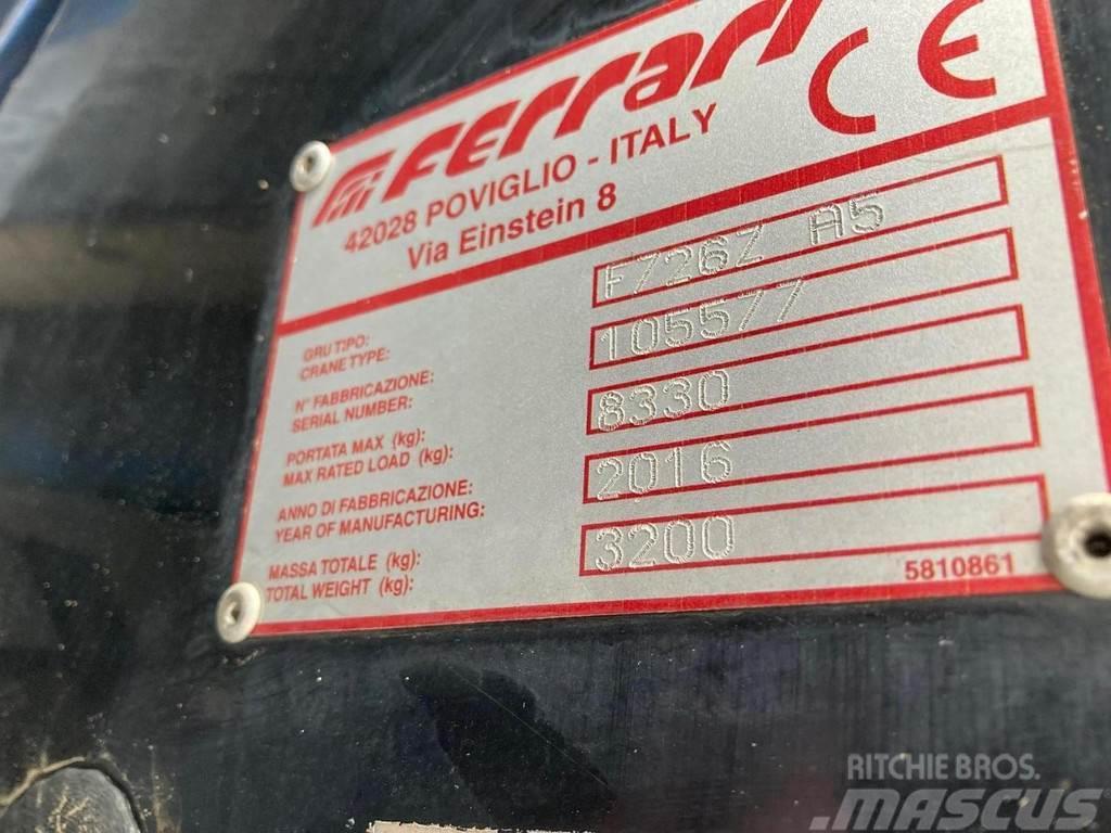 Ferrari F 726Z A5 + REMOTE CONTROL Nakladacie žeriavy