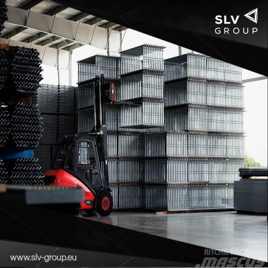  SLV GROUP 500 m2 Gerüst Fassadengerüst Stahl Lešenárske zariadenie