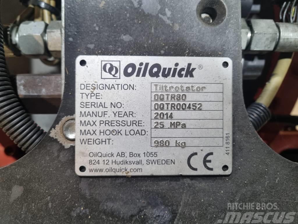  OilQuick/Rototilt OQTR80 tiltrotator Rotátory