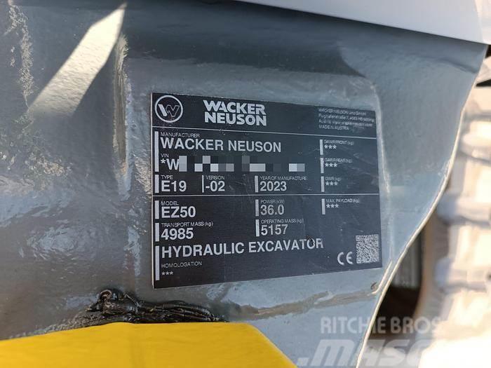 Wacker Neuson EZ50 Pásové rýpadlá