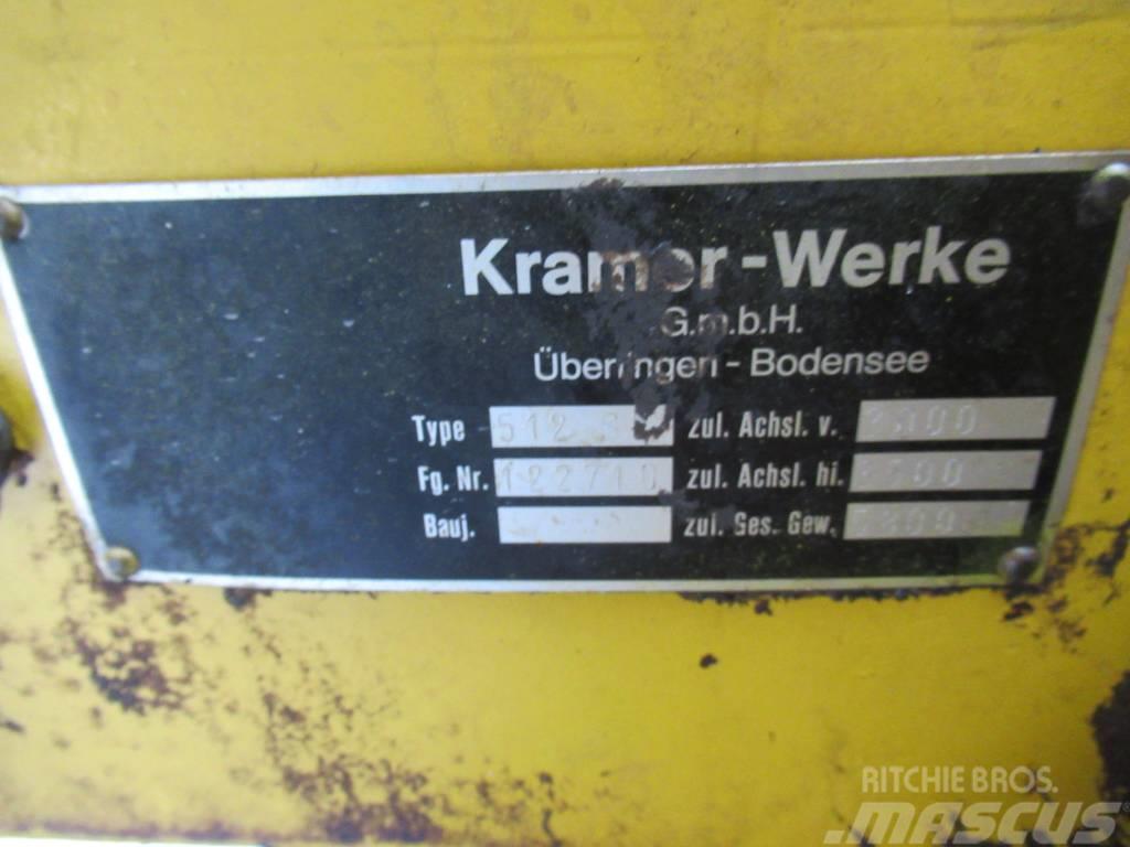 Kramer 512 SL KAUHA + PIIKIT Kolesové nakladače