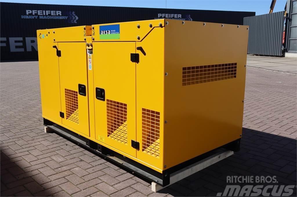 AKSA APD66C Valid inspection, *Guarantee! Diesel, 64 kV Naftové generátory