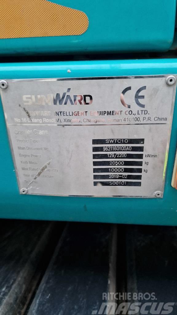 Sunward SWTC10 Pásové žeriavy