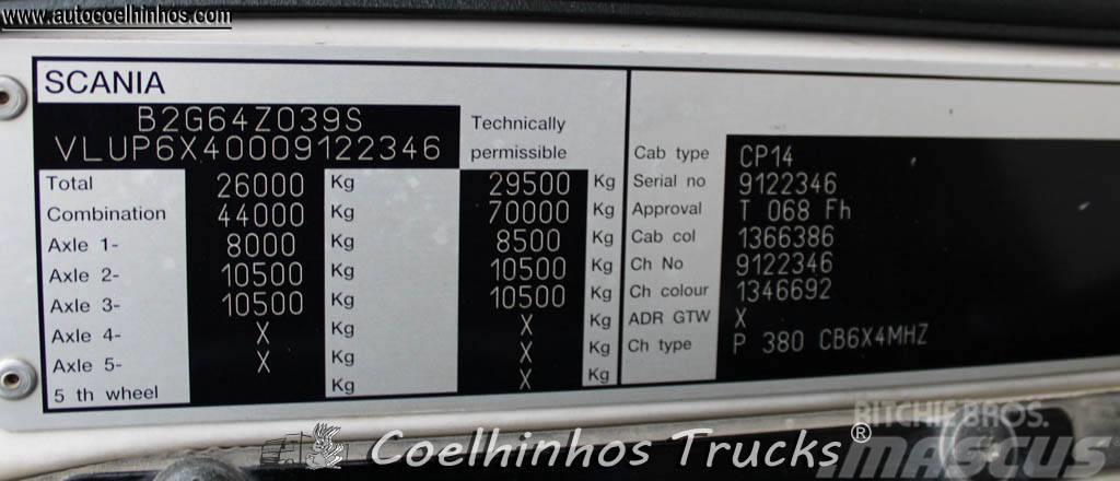 Scania P 380 + PK 15500 Sklápače