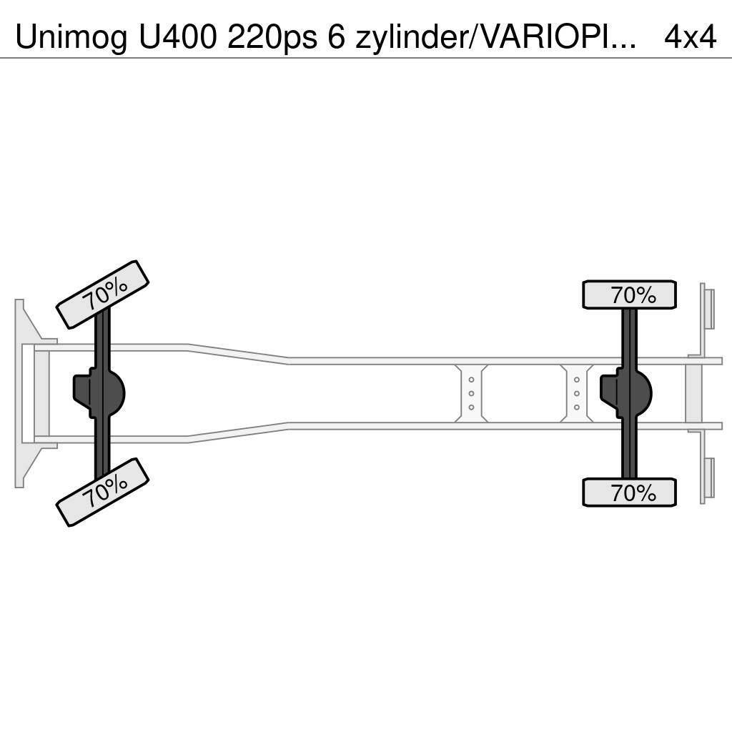Unimog U400 220ps 6 zylinder/VARIOPILOT/HYDROSTAT/MULAG F Ďalšie nákladné vozidlá