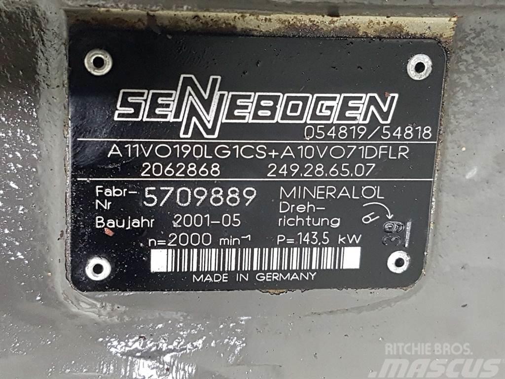 Sennebogen -Rexroth A11VO190LG1CS-Load sensing pump Hydraulika