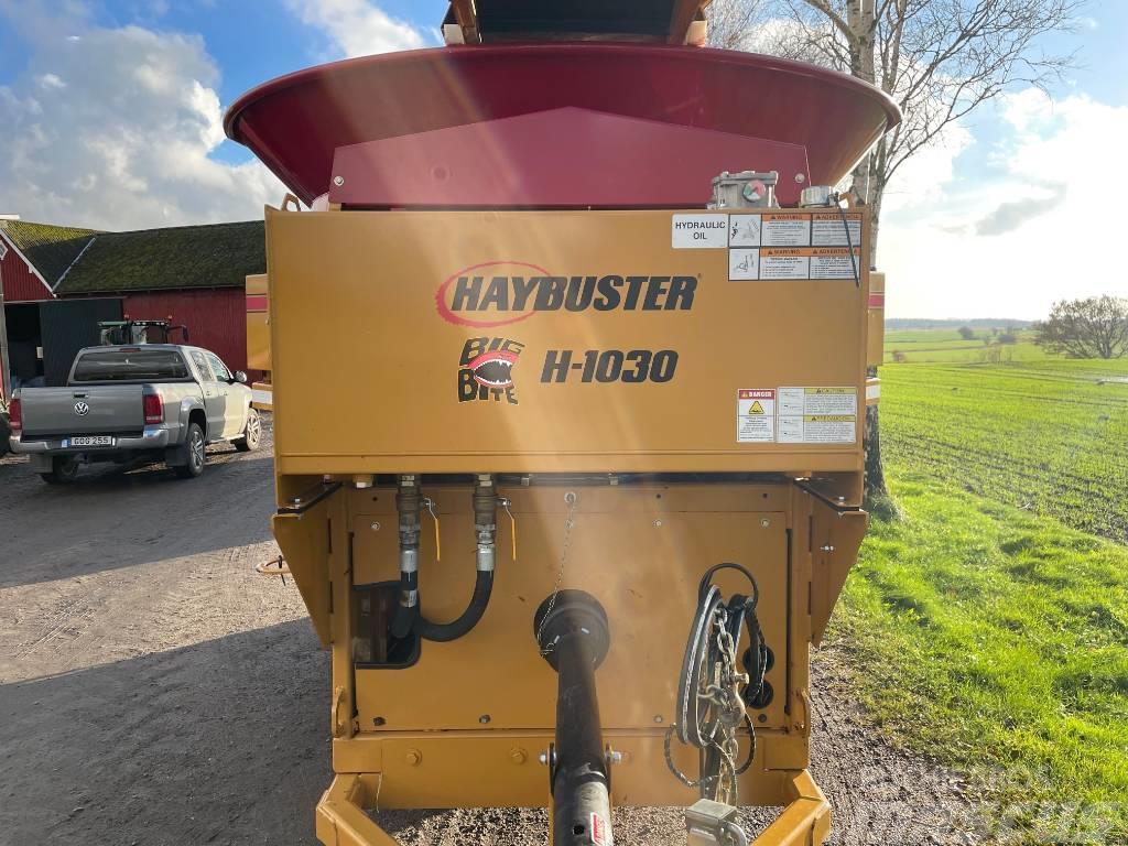 Haybuster H 1030 Drviče a rezače balíkov