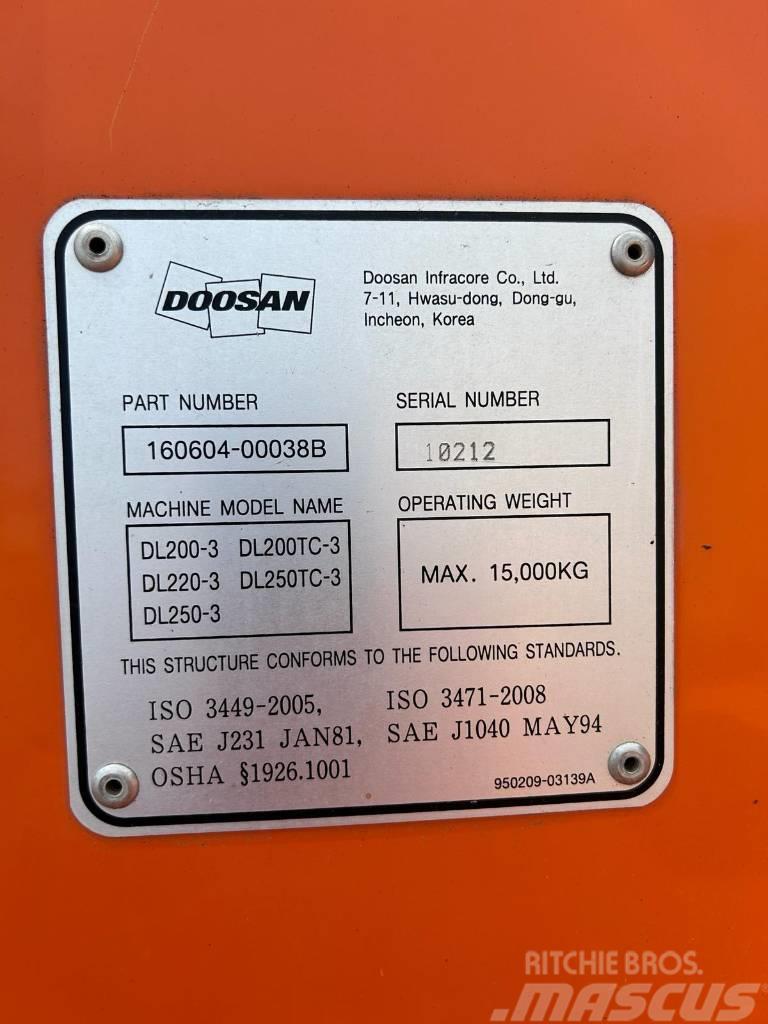 Doosan DL200-3 Kolesové nakladače