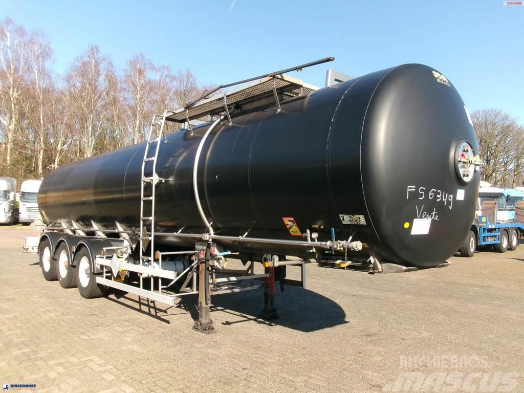 Magyar Bitumen tank inox 32 m3 / 1 comp + ADR Cisternové návesy