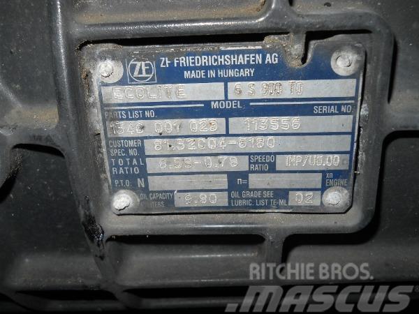 ZF 6S800 / 6 S 800 Ecolite MAN 81320046180 Getriebe Prevodovky