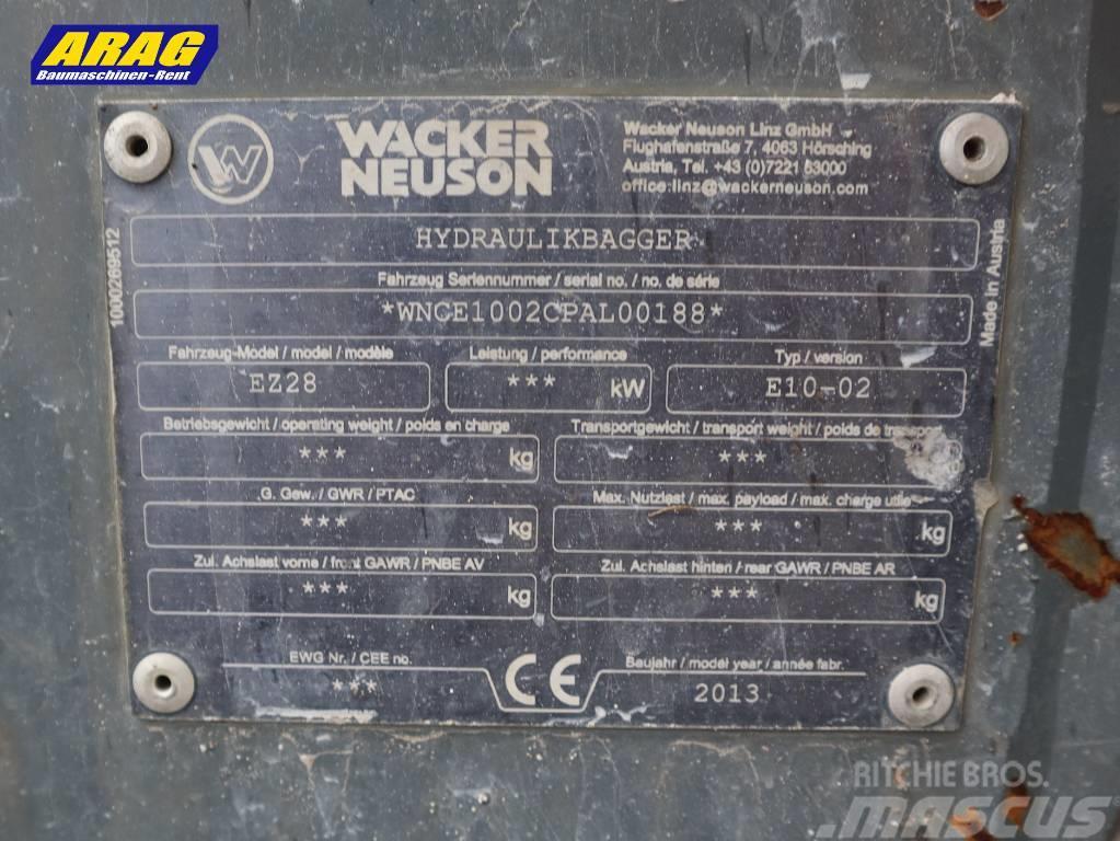 Wacker Neuson EZ 28 Pásové rýpadlá