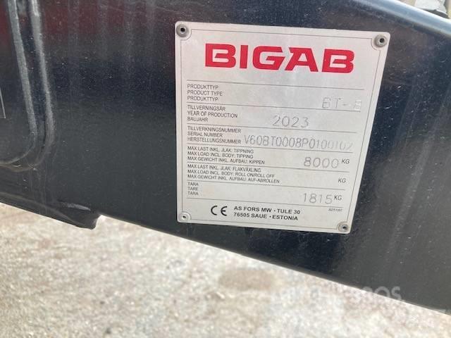 Bigab BT-8 Vyklápacie prívesy