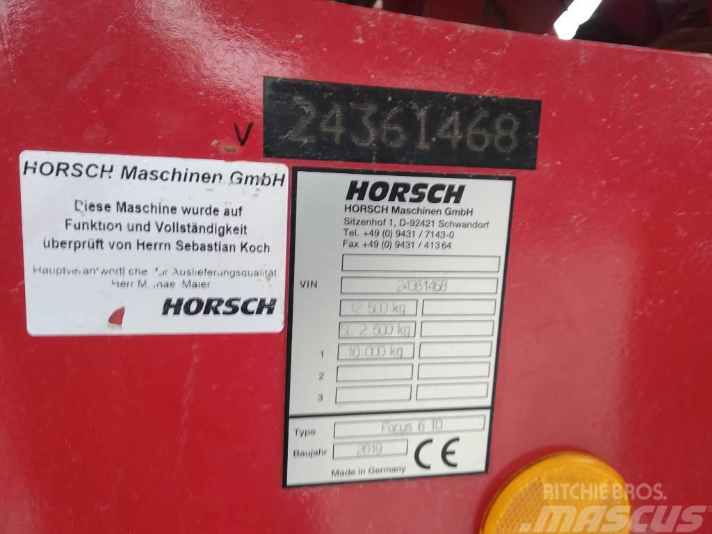 Horsch Focus 6 TD Mechanické sejačky