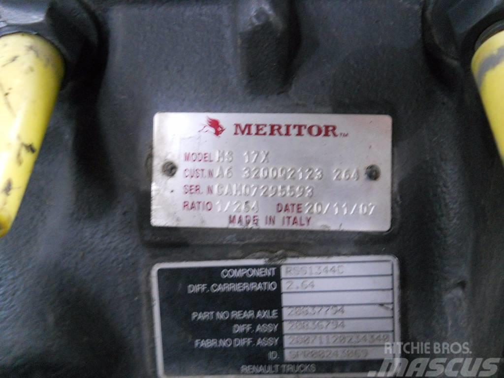 Meritor / Renault RSS1344C / RSS 1344 C / MS17X / MS 17 X Nápravy