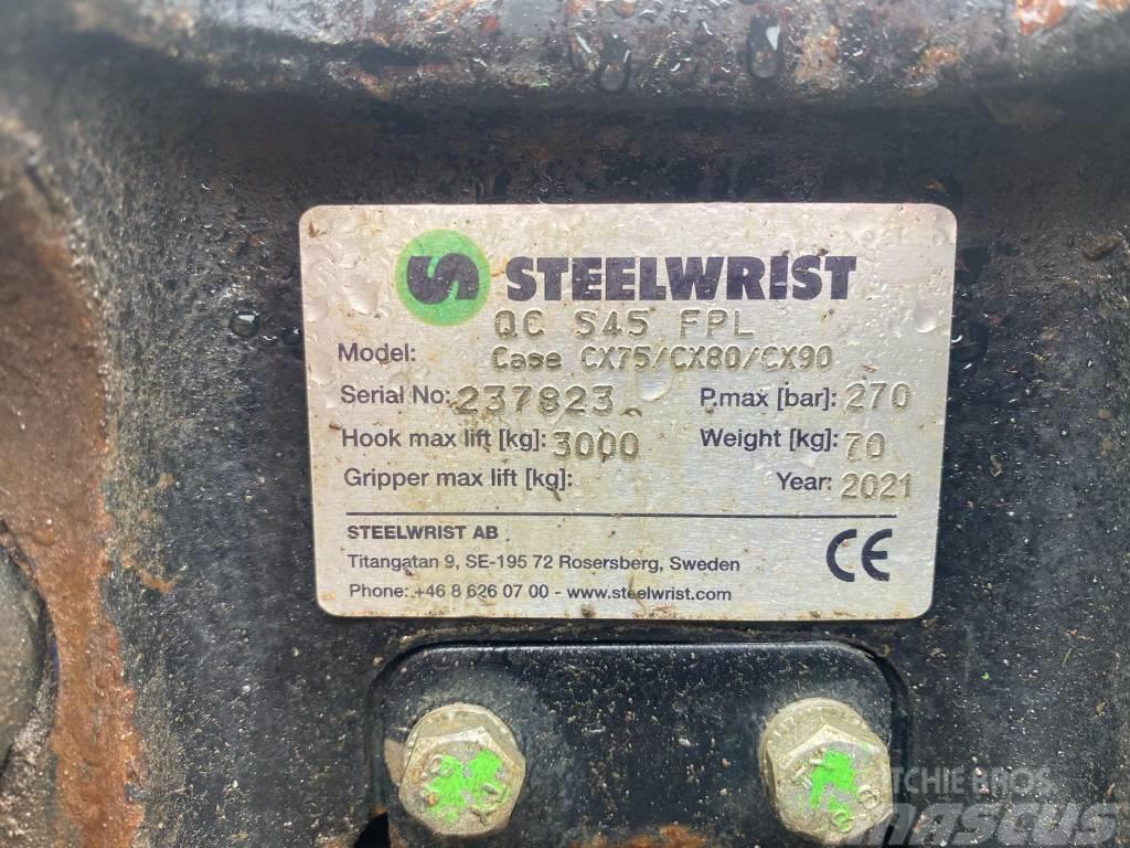 Steelwrist QC S45 Rýchlospojky
