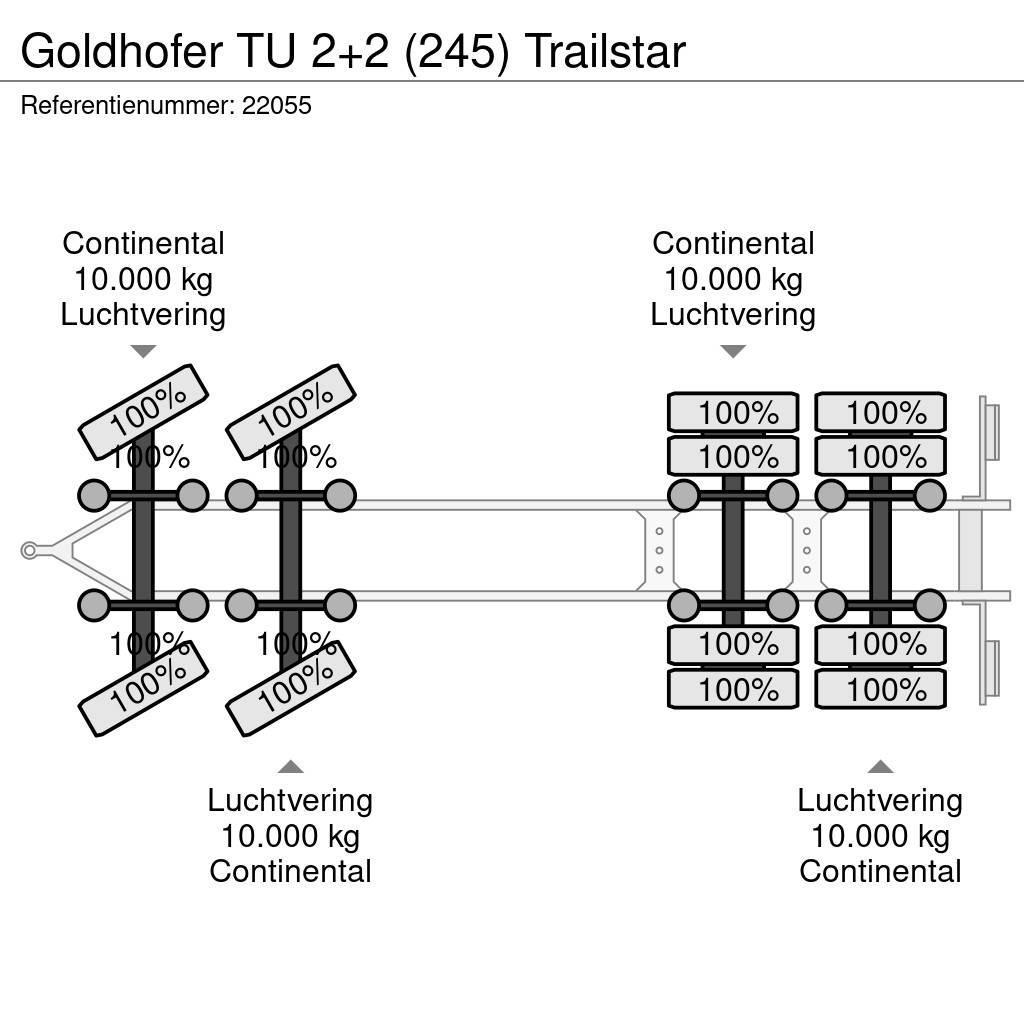 Goldhofer TU 2+2 (245) Trailstar Nízko rámové nákladné automobily