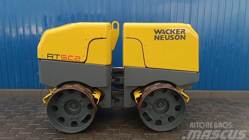 Wacker Neuson RT 82 SC-2 AMMANN RAMMAX 1575 Tandemové valce