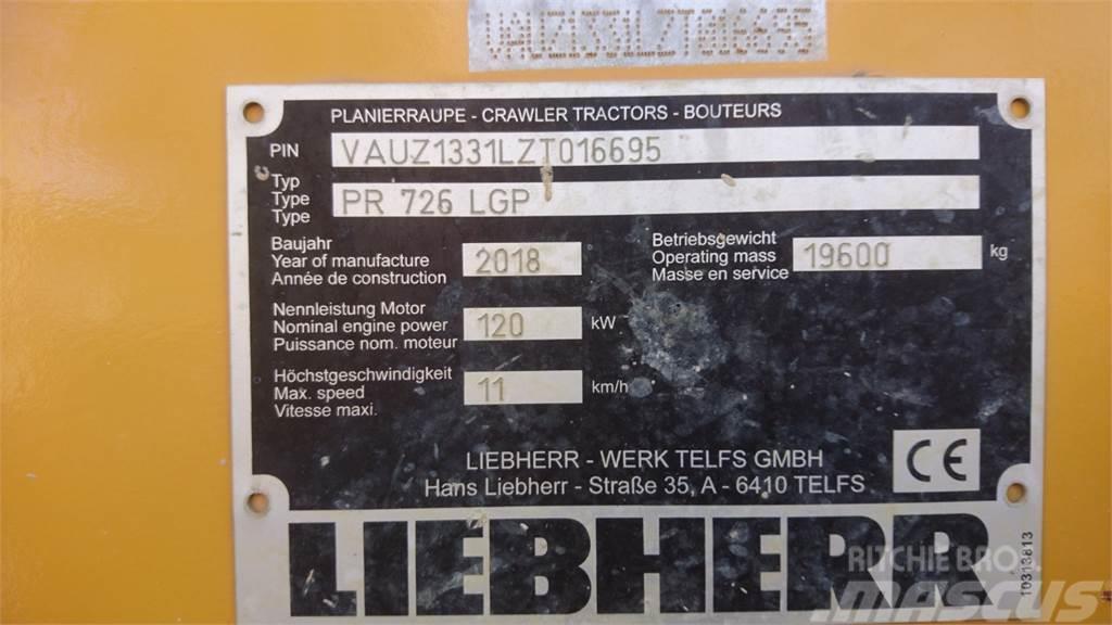 Liebherr PR726LGP Pásové dozéry
