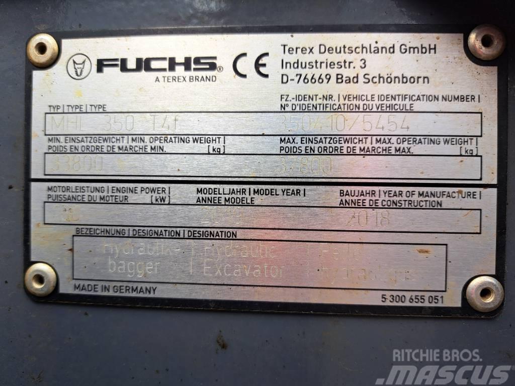 Fuchs MHL350F Stroje pre manipuláciu s odpadom