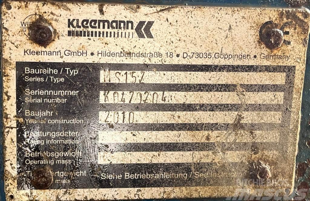 Kleemann MS15 Z Screen Mobilné triediče