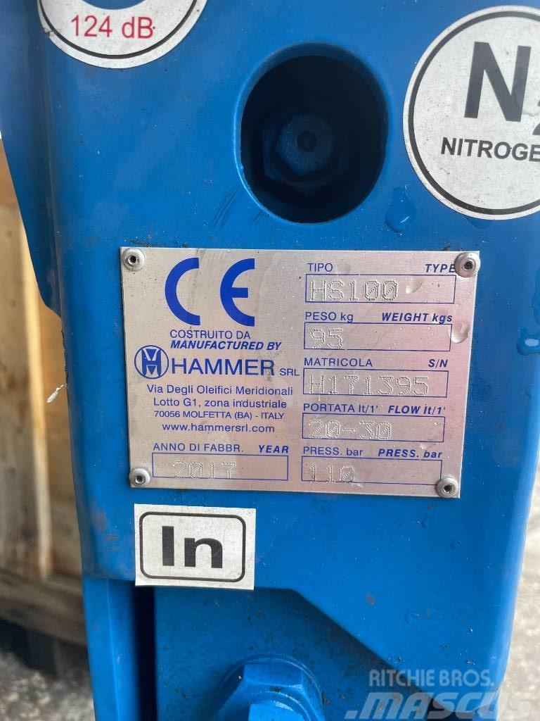 Hammer HS100 Hydraulic Breaker Búracie kladivá / Zbíjačky