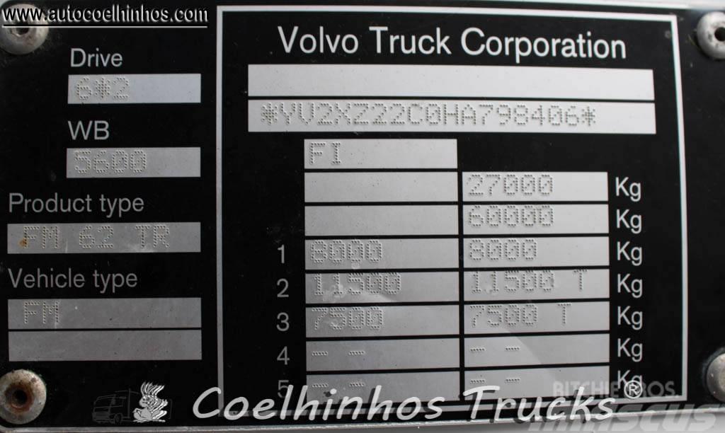 Volvo FM 410 + PK 18500 Plošinové nákladné automobily/nákladné automobily so sklápacími bočnicami